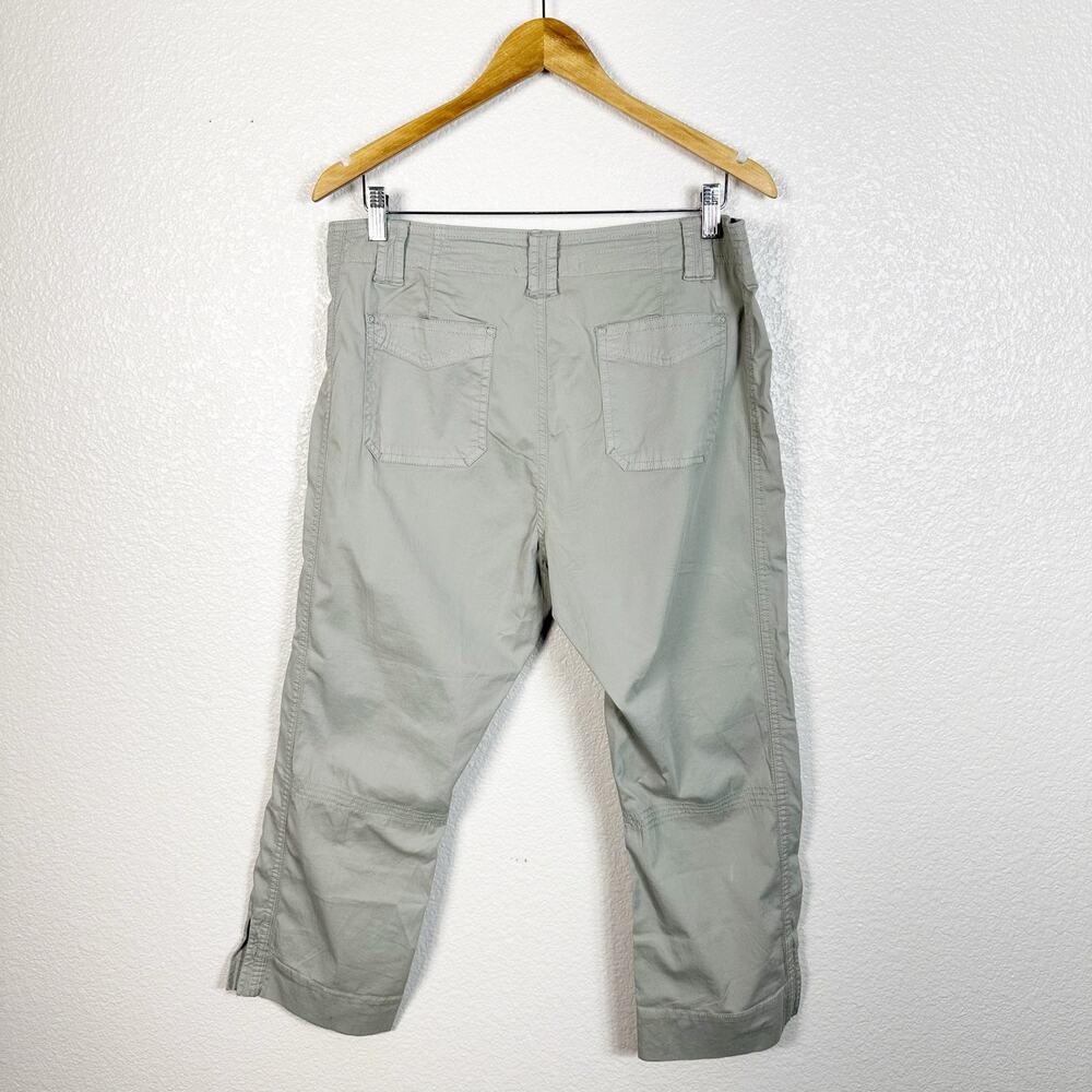 Casual Crop Utility Pants - Light Gray - Picture 4 of 13